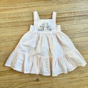 Catherine Malandrino embroidered bunny Easter dress